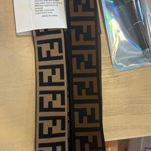 Fashion Brown and Black stretchy headband bundle